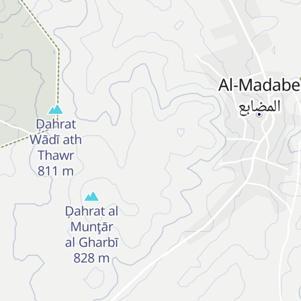 Map of Ḑahrat ash Shaykh Ibrāhīm al Ḩakīm