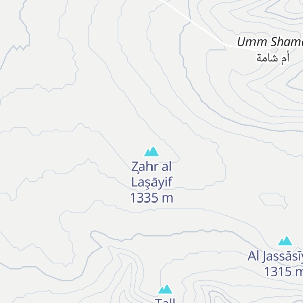 Map of Z̧ahr al Laşāyif