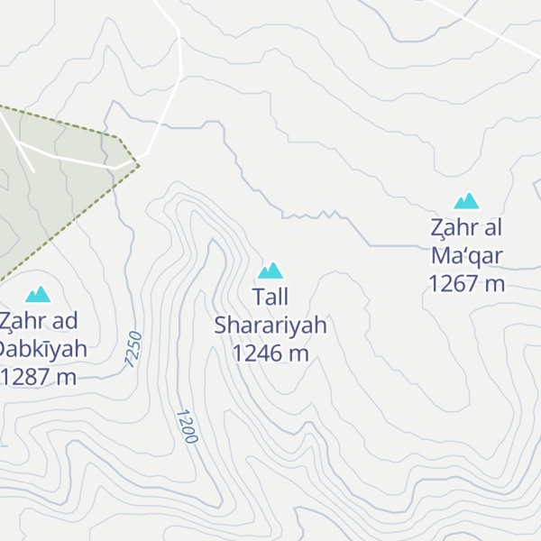 Map of Tall Sharariyah