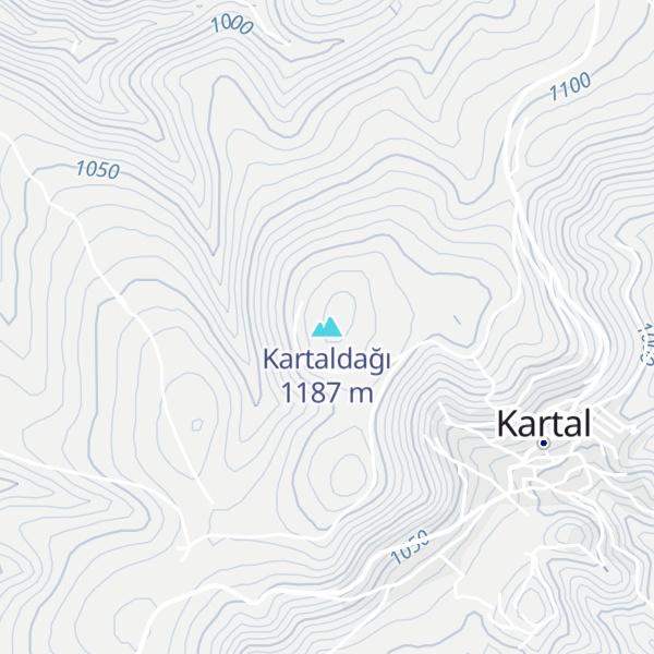 Map of Kartaldağı