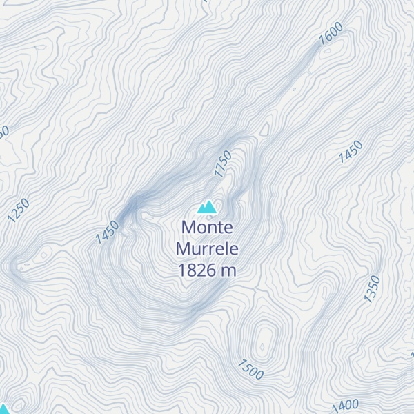 Map of Monte Murrele