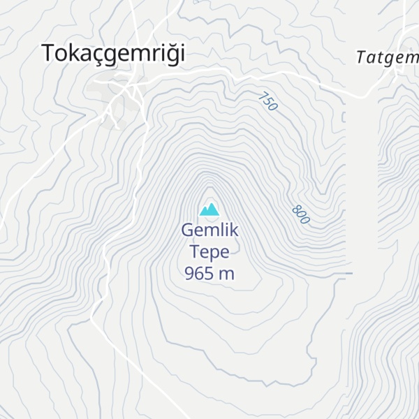 Map of Gemlik Tepe