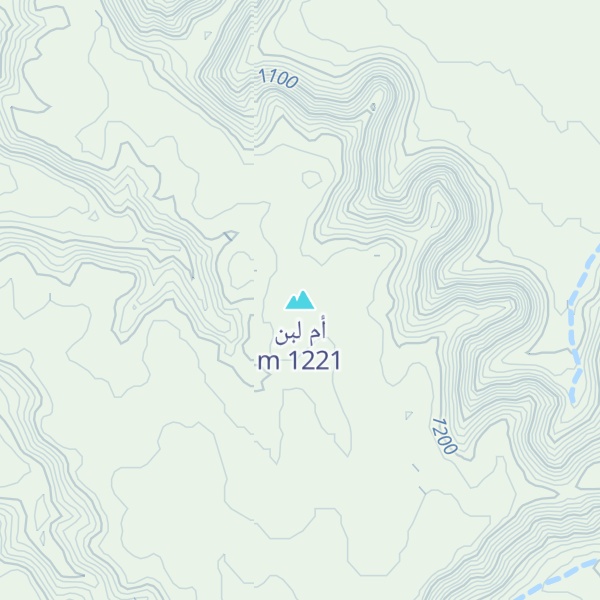 Map of أم لبن