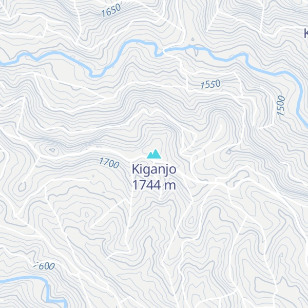 Map of Kiganjo