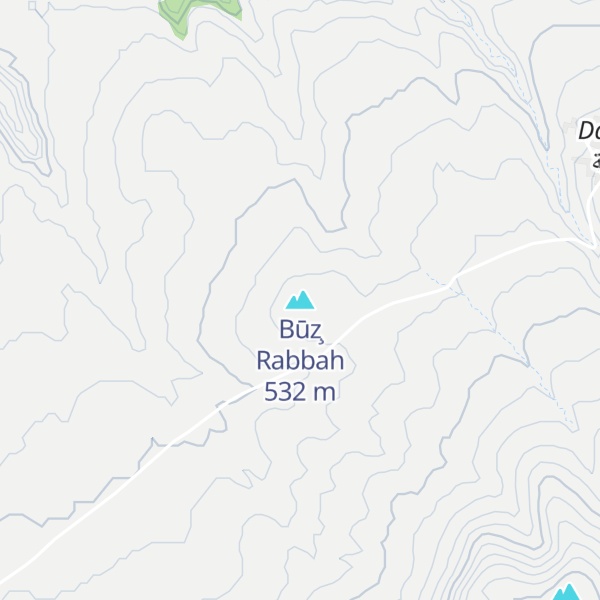 Map of Būz̧ Rabbah