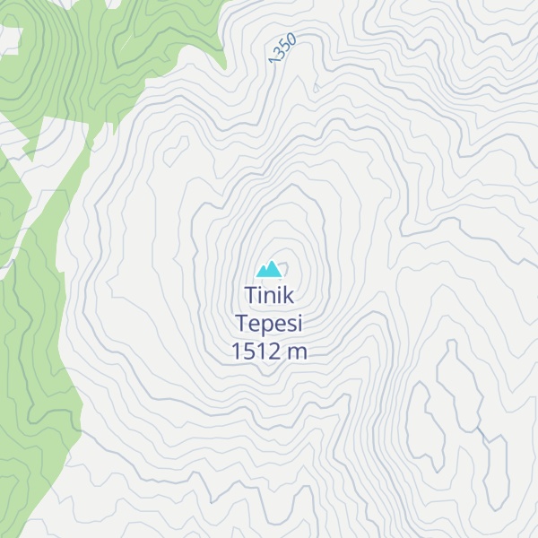 Map of Tinik Tepesi