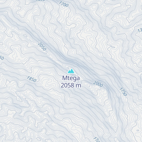 Map of Mtega