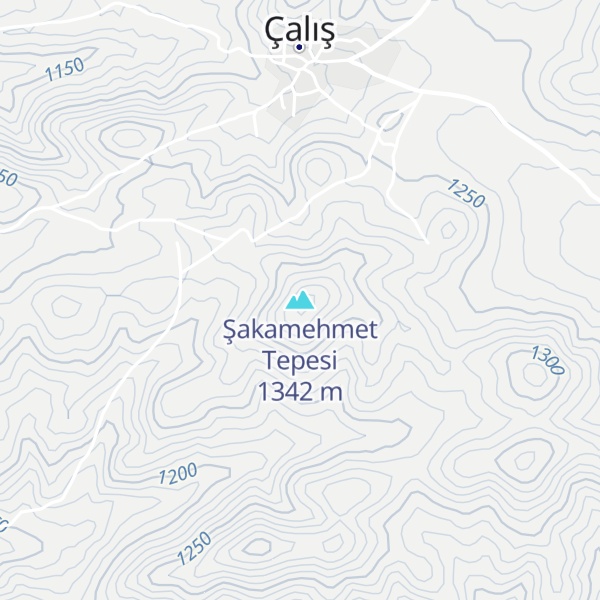 Map of Şakamehmet Tepesi