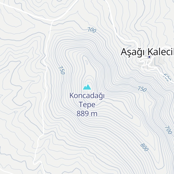 Map of Koncadağı Tepe