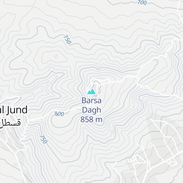 Map of Barsa Dagh