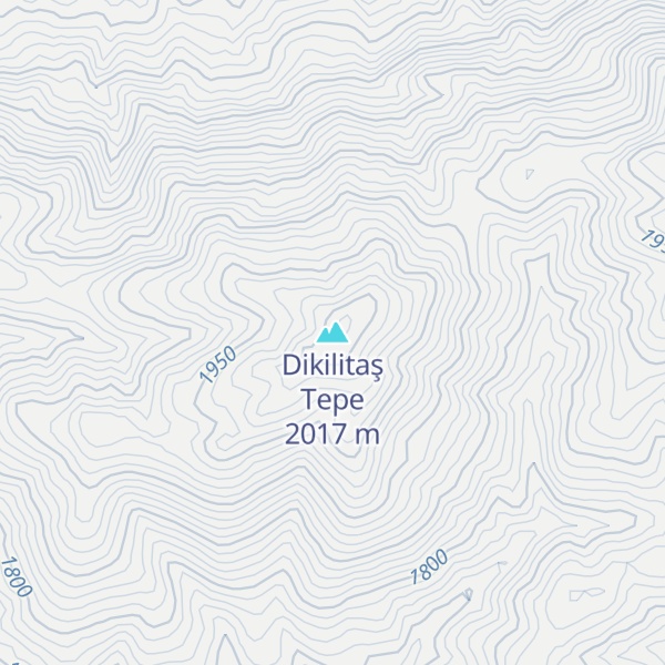 Map of Dikilitaş Tepe