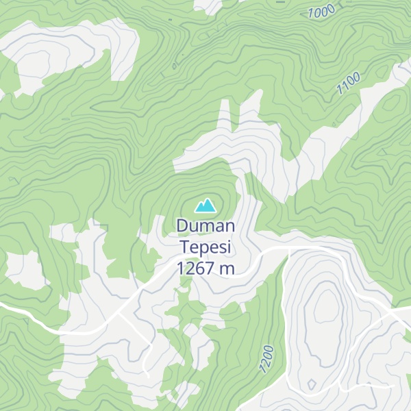 Map of Duman Tepesi