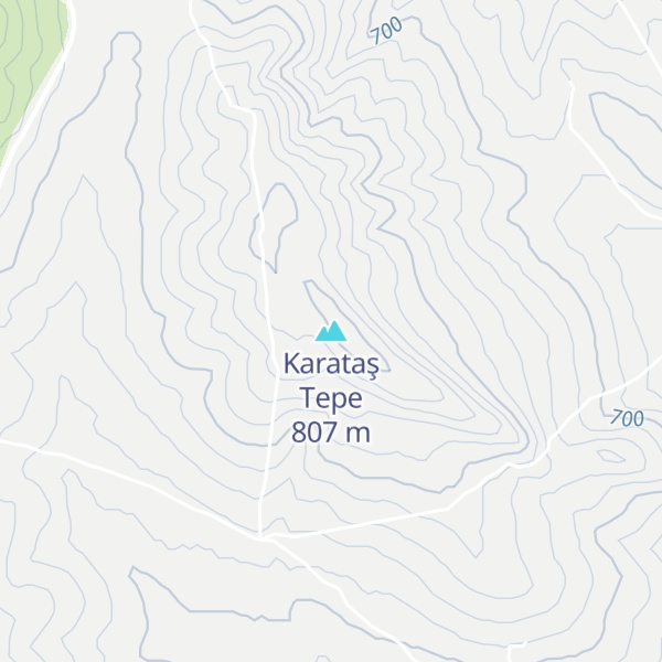 Map of Karataş Tepe