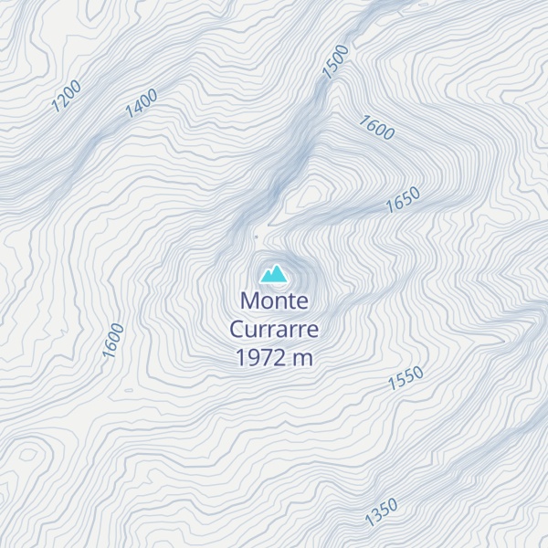 Map of Monte Currarre