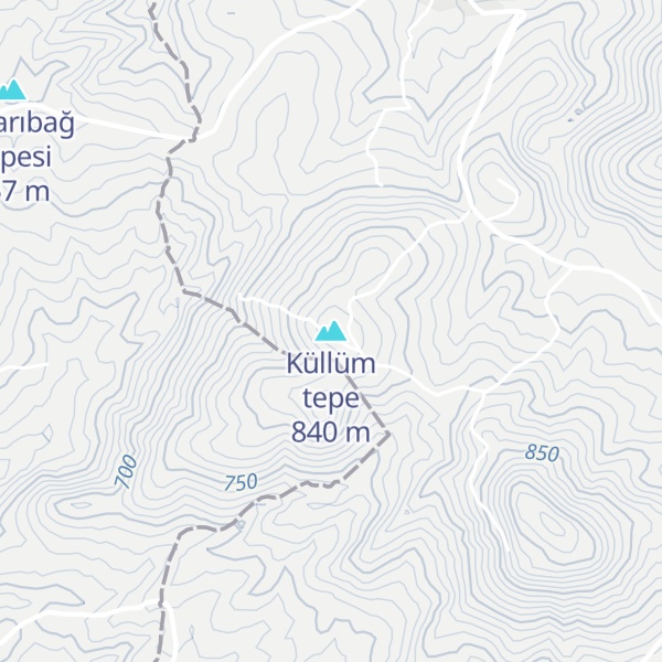 Map of Küllüm tepe