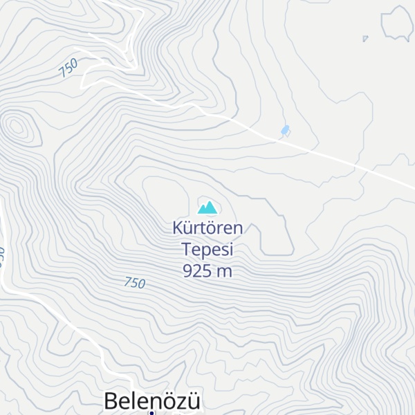 Map of Kürtören Tepesi
