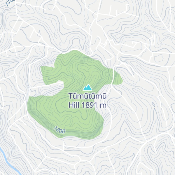 Map of Tũmũtũmũ Hill