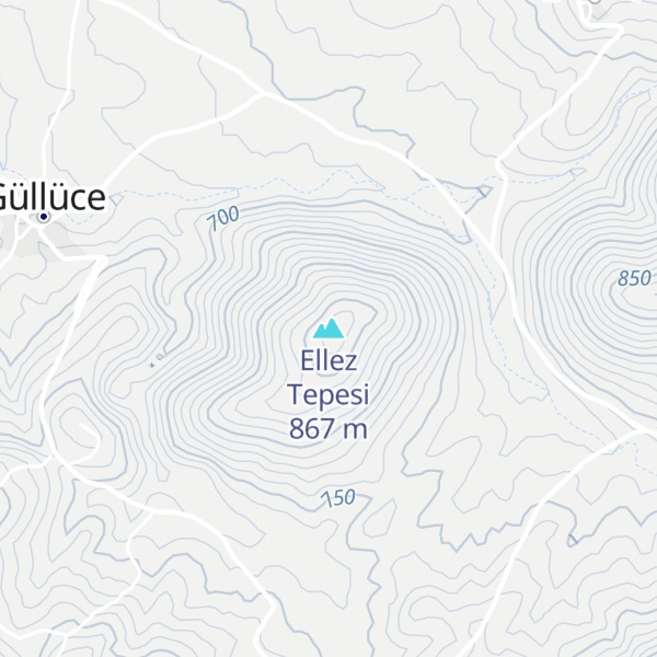 Map of Ellez Tepesi
