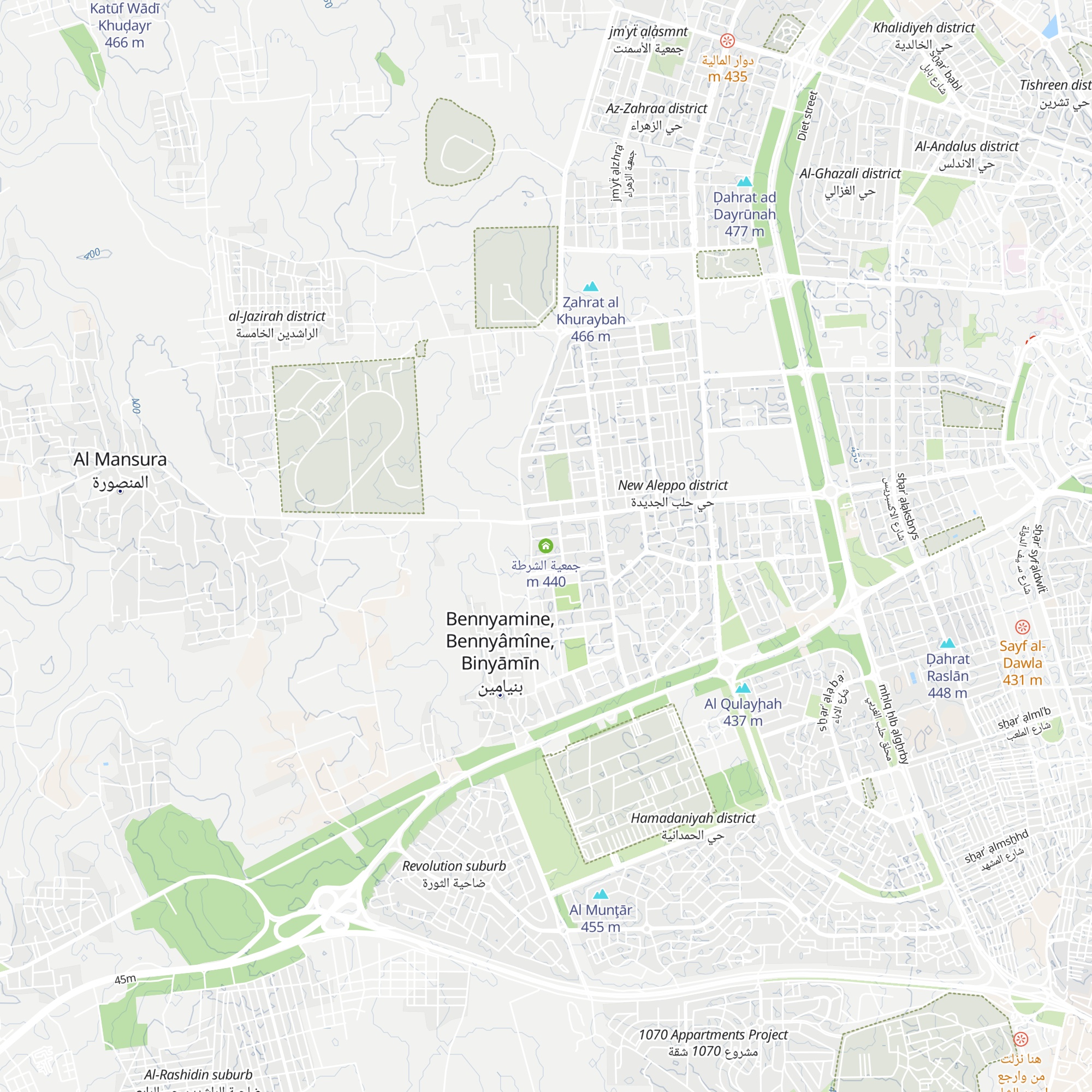 جمعية الشرطة map