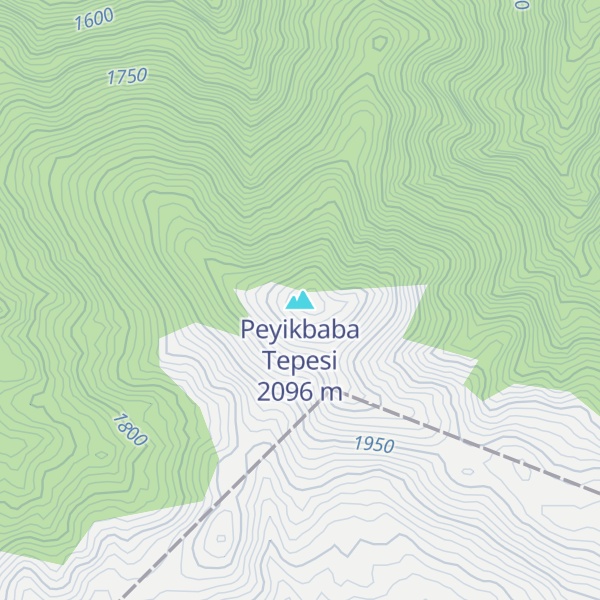 Map of Peyikbaba Tepesi