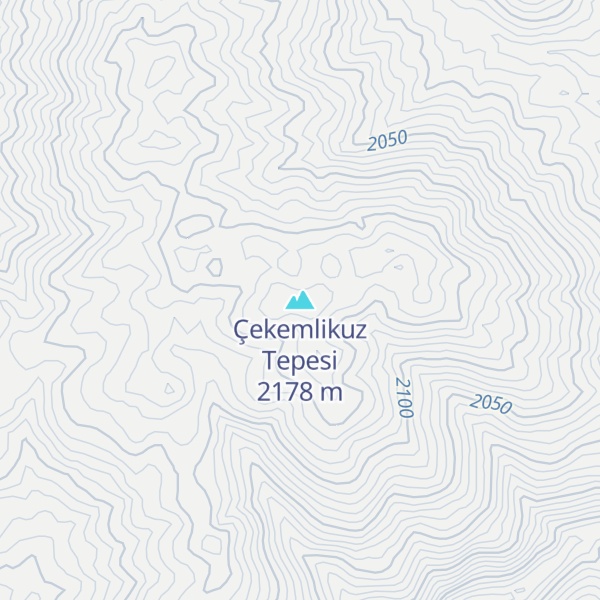 Map of Çekemlikuz Tepesi