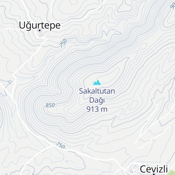 Map of Kızıl Tepe
