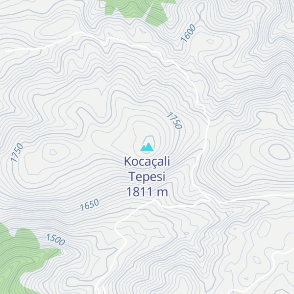 Map of Kocaçali Tepesi