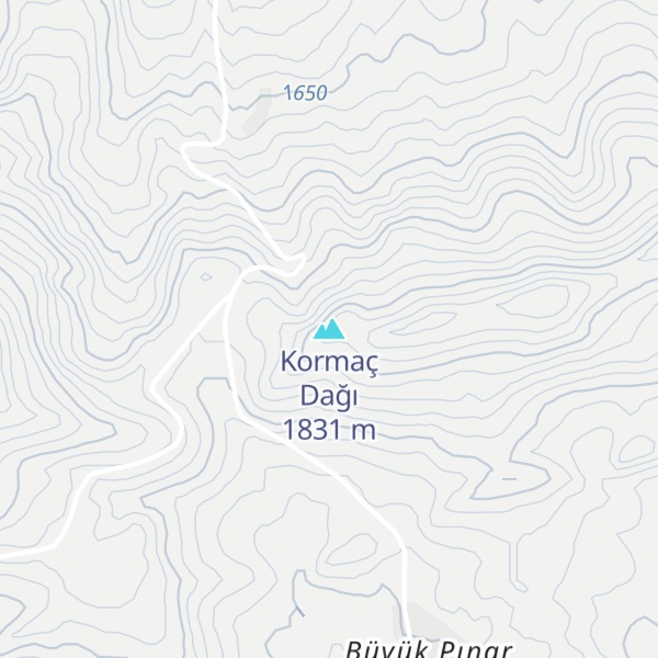 Map of Kormaç Dağı