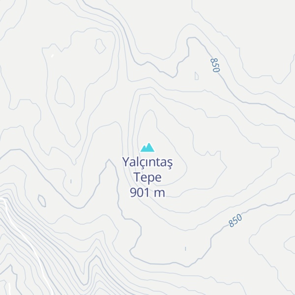 Map of Yalçıntaş Tepe