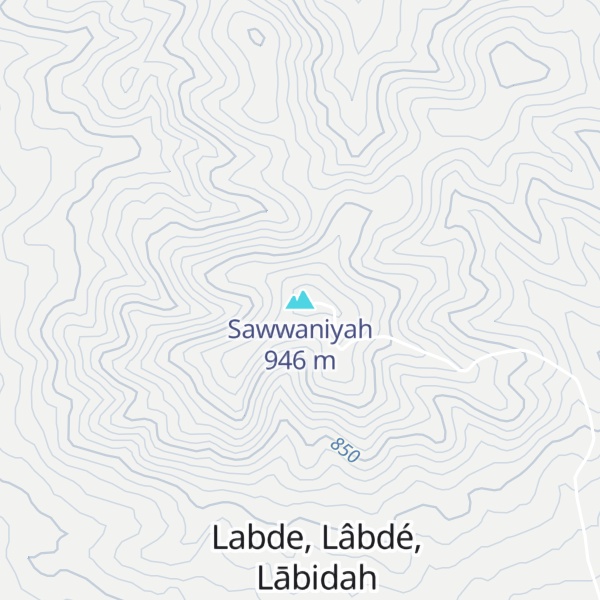 Map of Sawwaniyah