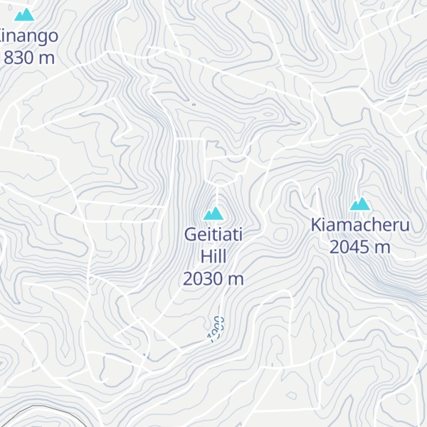 Map of Geitiati Hill