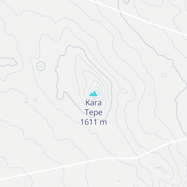 Map of Kara Tepe
