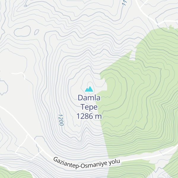 Map of Damla Tepe