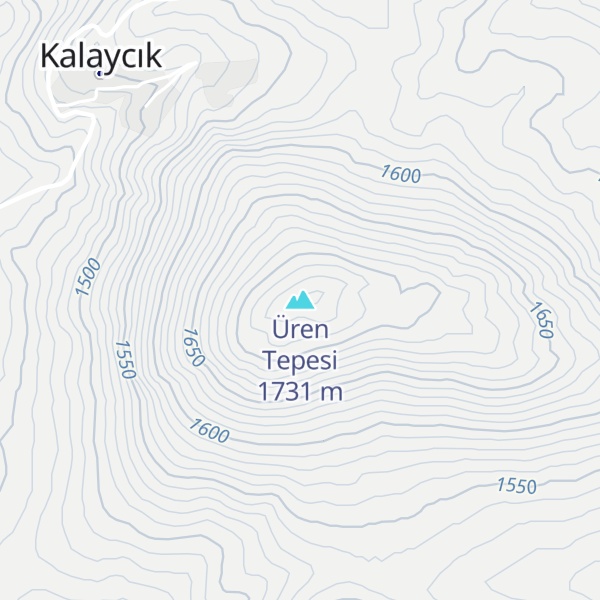 Map of Üren Tepesi