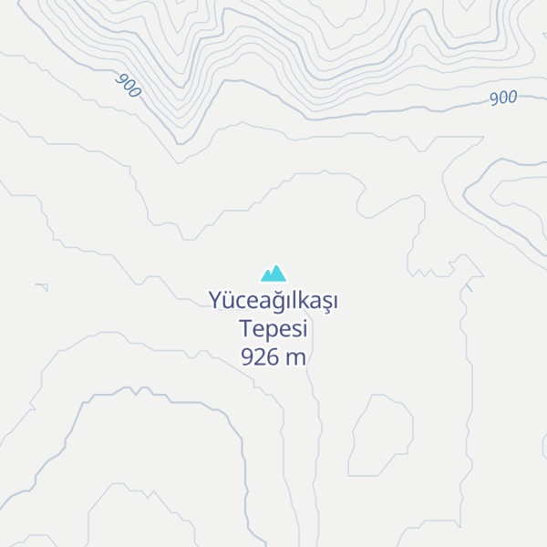 Map of Yüceağılkaşı Tepesi