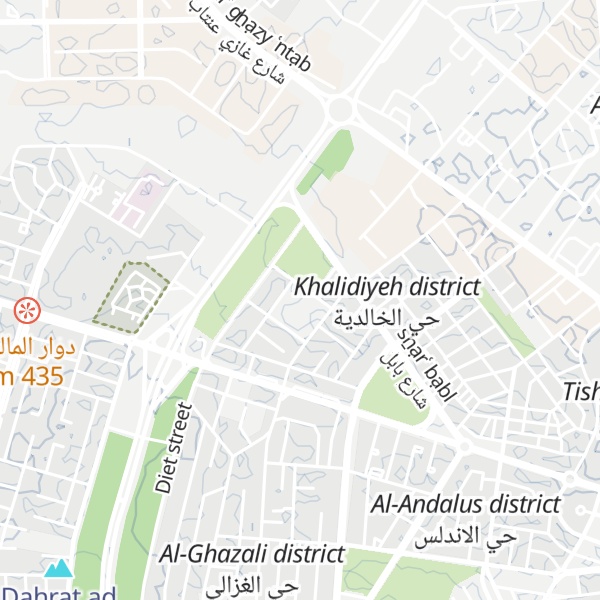 Map of دار السعاده للمسنين