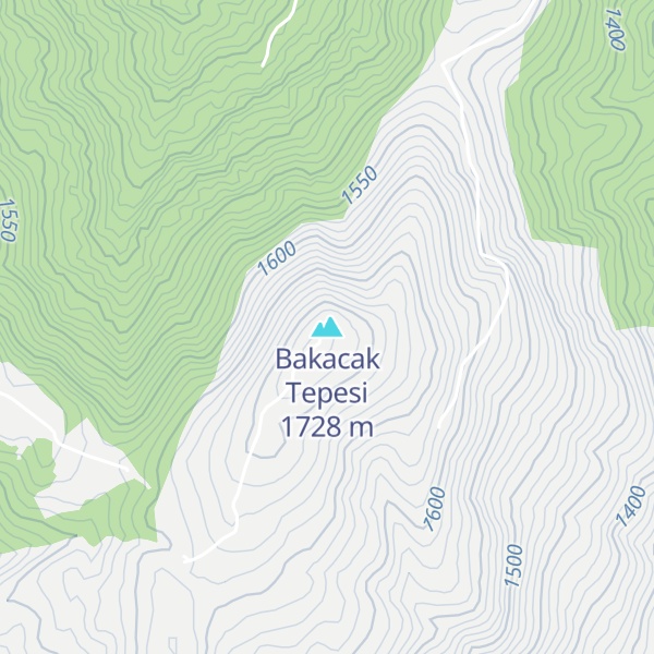 Map of Bakacak Tepesi