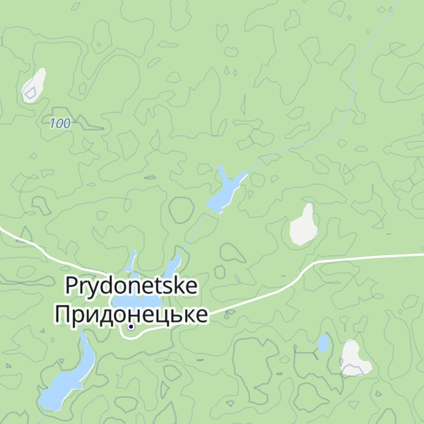 Map of Lisova Pozika