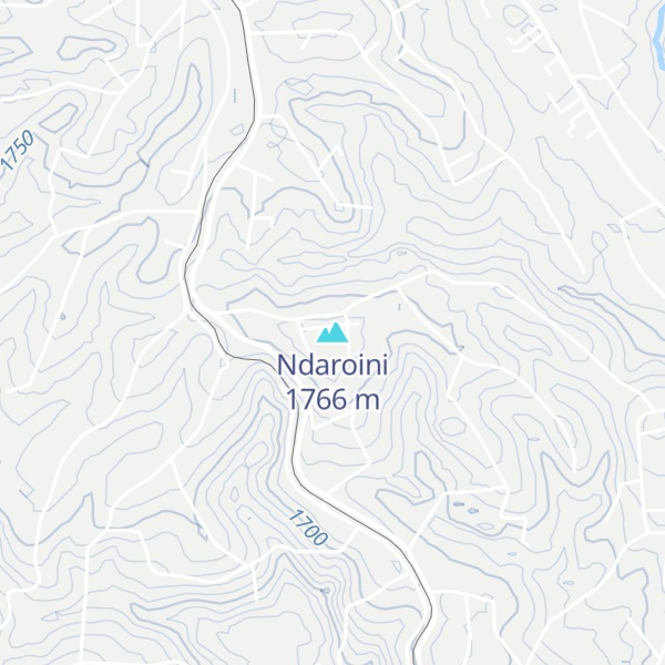 Map of Ndaroini