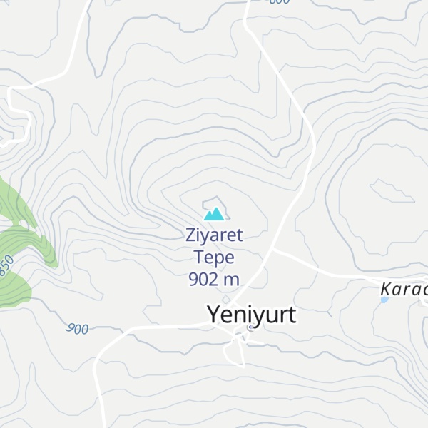 Map of Ziyaret Tepe