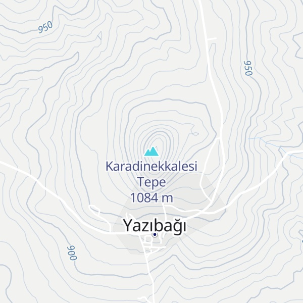 Map of Karadinekkalesi Tepe