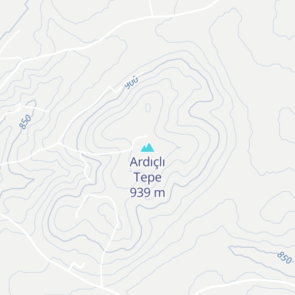 Map of Ardıçlı Tepe