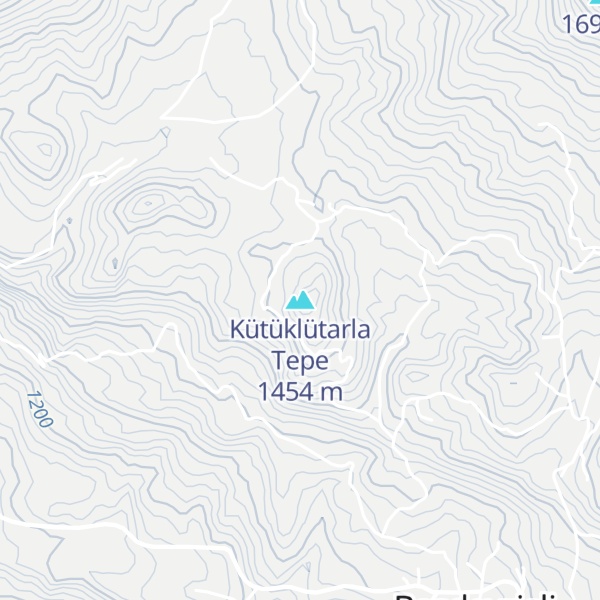 Map of Kütüklütarla Tepe
