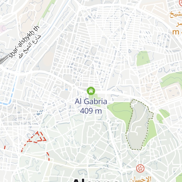 Map of Al Gabria