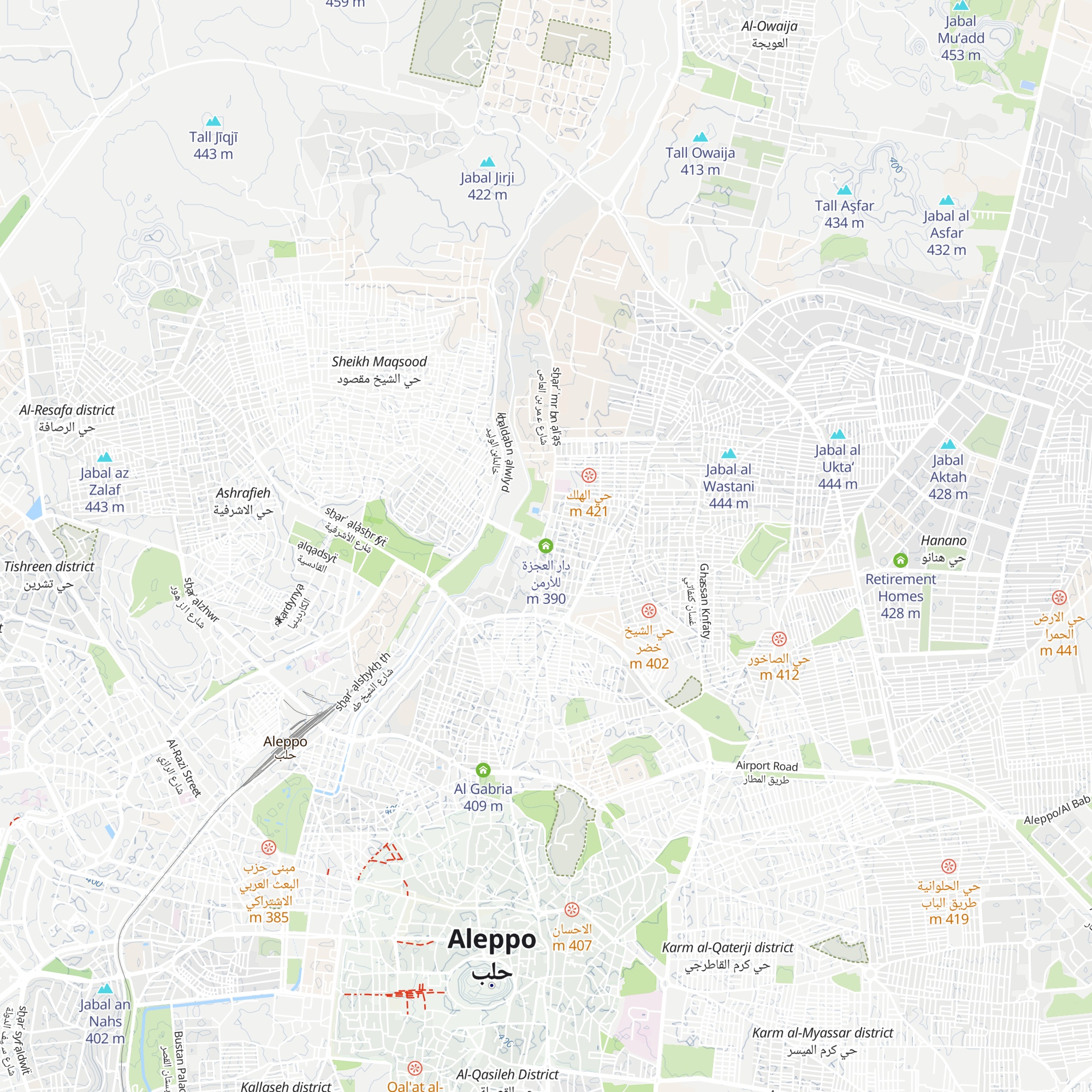 دار العجزة للأرمن map
