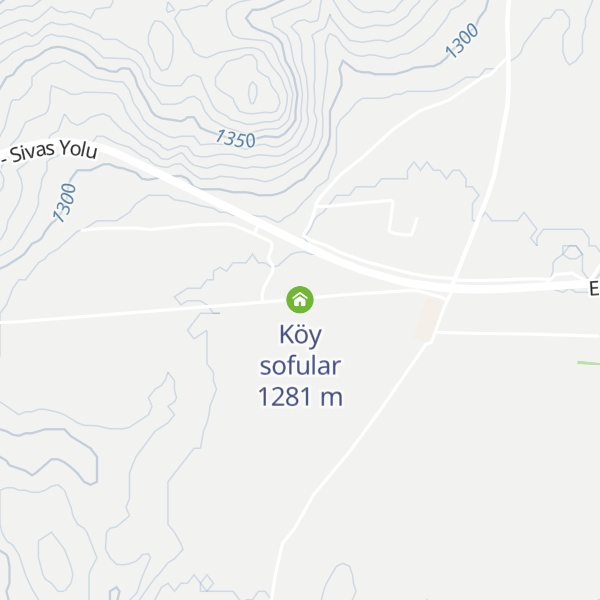Map of Köy sofular