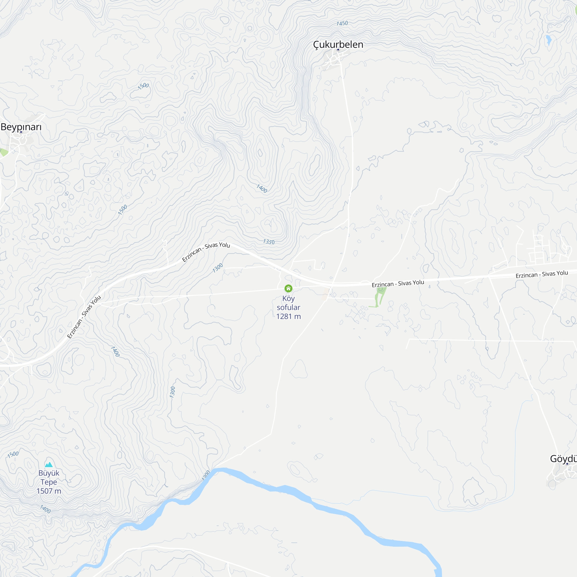Köy sofular map