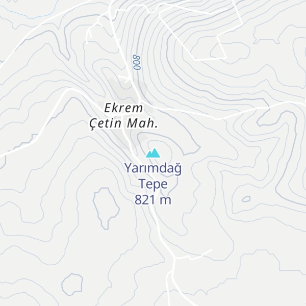 Map of Yarımdağ Tepe