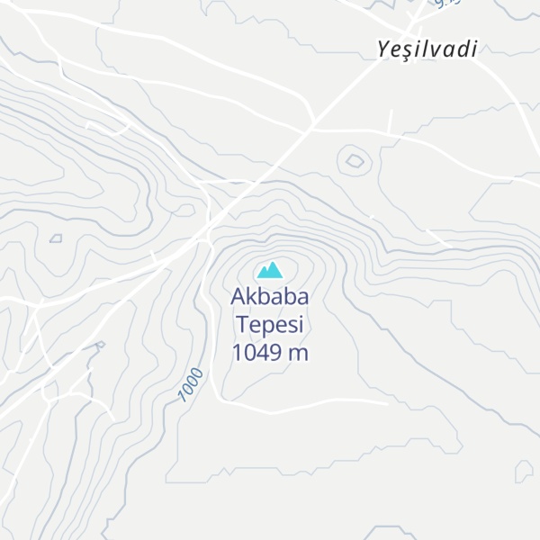 Map of Akbaba Tepesi