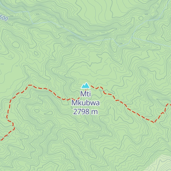 Map of Mti Mkubwa